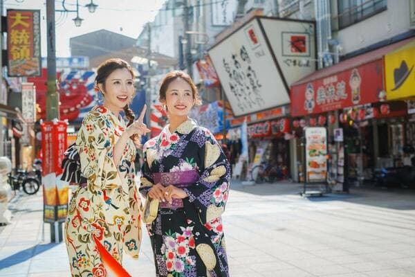 和服租借botan 和服拍照方案（由專業攝影師拍攝） - 大阪