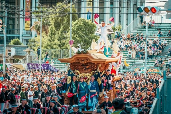 岸和田地車祭（Kishiwada Danjiri Festival）・觀賞席（山景區） - 大阪