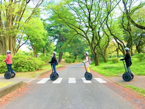 【昭和紀念公園】春季特色活動！一邊賞櫻一邊騎乘賽格威電動平衡車周遊公園