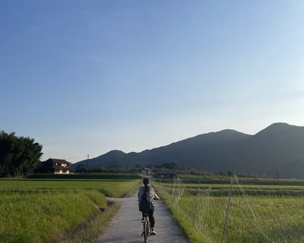 租借e-bike！在留有溫泉療養文化的俵山溫泉鄉，盡享泡湯和以自行車遊里山的樂趣！