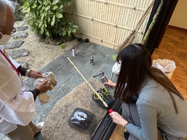 稻葉根王子神社散步去！熊野參拜的供品◆古道仗製作＆水垢離體驗◆