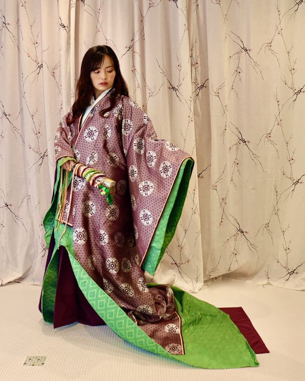 十二單 東京 貴族女服「小袿」換裝體驗 - 新宿