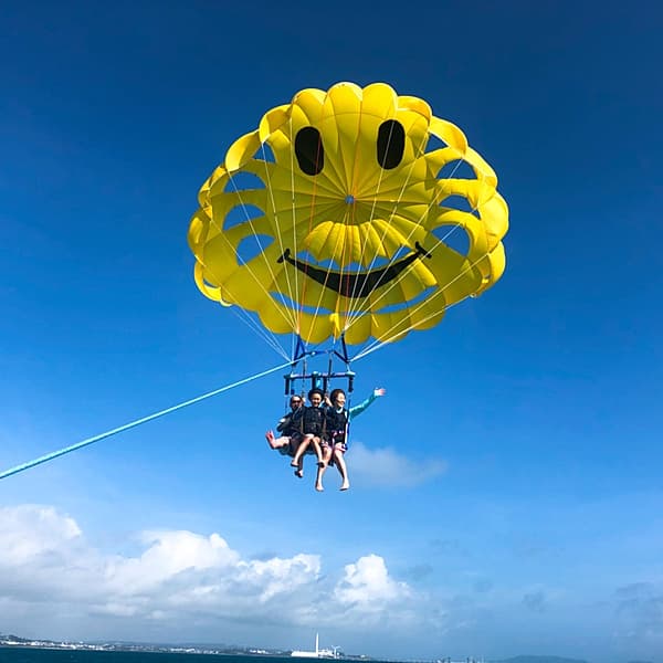 Marine Island 微笑拖曳傘體驗 - 沖繩宇流麻