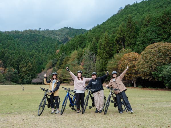 由村民擔任導遊的獨家E-bike之旅 - 奈良