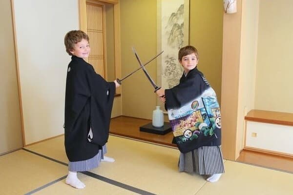 【5-12歲、身高110-140公分】武士變身&拍攝方案 - 京都