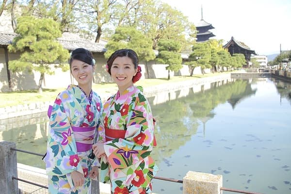 【5歲以上、身高110公分以上】和服（或浴衣）著裝特別方案 - 京都