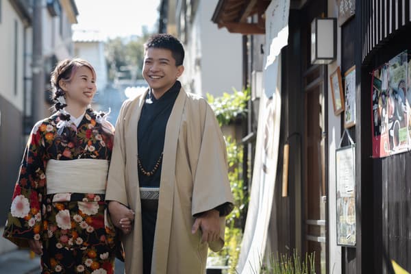 【Okimono屋 清水寺店】情侶和服體驗方案 - 京都