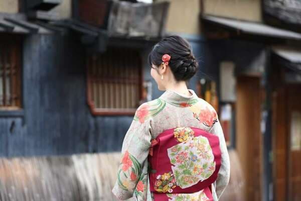 祇園和服體驗 小紋太鼓方案 ‐ 京都