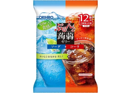 ORIHIRO 蒟蒻果凍 汽水+可樂 期間限定